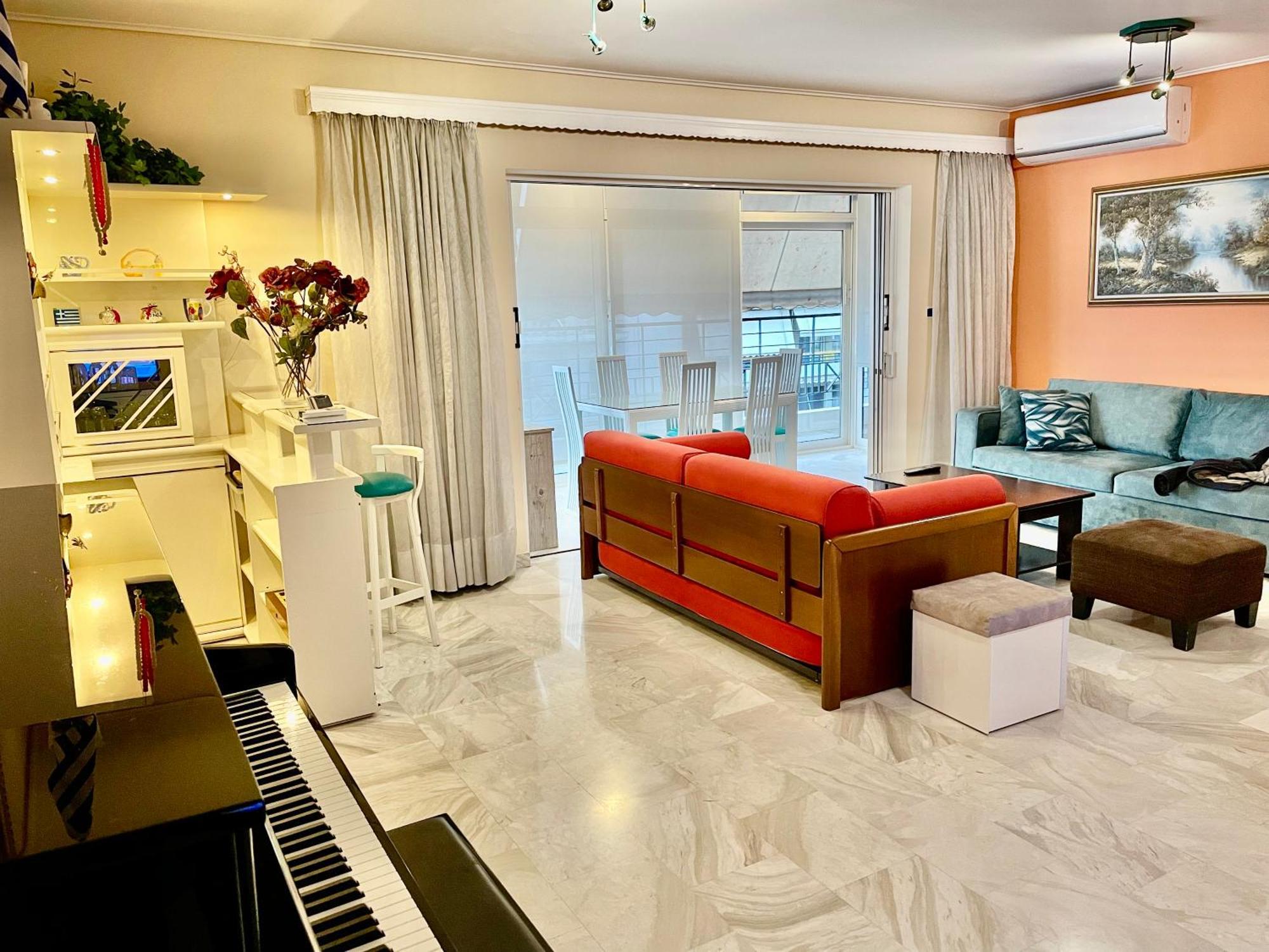 Flisvos Elite Seafront Luxury Apartment Atenas Exterior foto